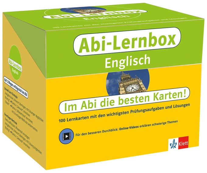 Klett Abi-Lernbox Englisch  Taschenbuch
