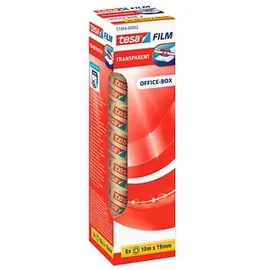Tesa Klebefilm transparent 19,0 mm x 10,0 m 8 Rollen