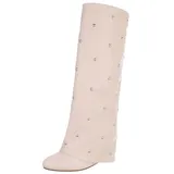Ital-Design High-Heel Stiefel Damen Beige 40