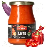 RICARDO Ajvar Scharf 10 x 350g