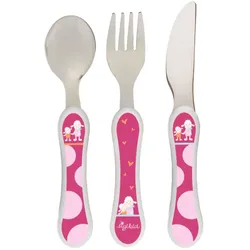 sigikid - Kinder Besteck Set Schaf Schnuggi, Messer, Gabel, Löffel