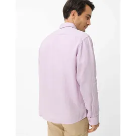 Brax Leinenhemd Style HAROLD Lila / Rosa M