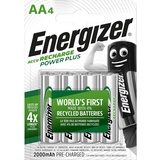 Energizer AA wiederaufladbar, 4 Stück, Recharge Power Plus