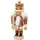Christian Ulbricht GmbH Nussknacker Mini König 10,5 cm Braun