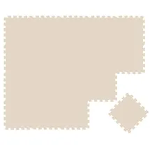 LittleTom 18 Teile Baby Kinder Puzzlematte ab Null - 30x30 Puzzle Spielmatte Krabbelmatte