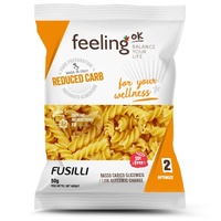 Fooditalia - FeelingOK Optimize - Kohlenhydratreduzierte Fusilli Nudeln - 50g