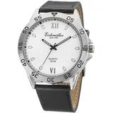Eichmüller since 1950 Eichmüller Herrenuhr RE1044 silberfarben-Weiss-schwarz 44 mm