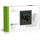 Nedis Wetterstation WEST404BK Schwarz