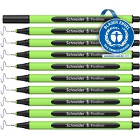 Schneider Line-Up Fineliner schwarz 0,4 mm, 10 St.