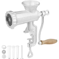 Vevor Fleischwolf Manuell 5/8mm Silber