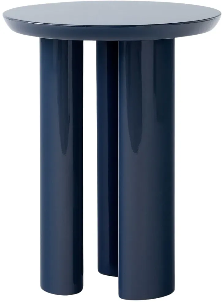 &Tradition Tung JA3 Beistelltisch, steel blue