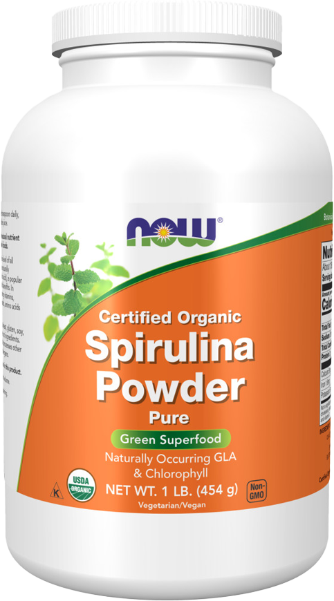 Biologische Spirulina Pulver (454 Gramm)