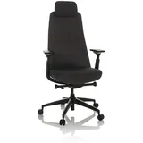 HJH Office Yucano Stoff Schwarz