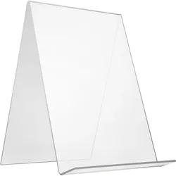 Buchstütze Acryl A4, Acryl (PMMA), transparent