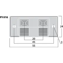 Monacor PT-916