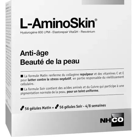 NHCO Nutrition L-AminoSkin Anti-Aging Und Schönheit Der Haut 2x56 Kapseln