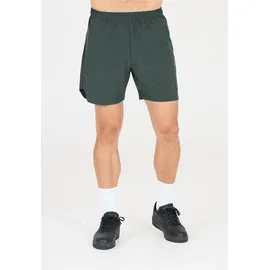 Virtus Shorts "Spier", Herren, Gr. L, US-Größen, grün (dunkelgrün), 90% Polyester, 10% Elasthan, unifarben, kurz, Hosen Shorts, mit feuchtigkeitsregulierenden Eigenschaften