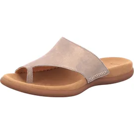 Gabor Pantolette Zehensteg in beige, 38
