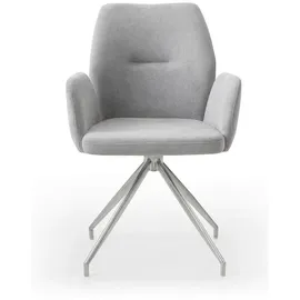 SalesFever »Amira« Drehstuhl hellgrau 60x89x62 cm,