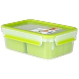 Emsa Clip&Go rechteckig 550ml Aufbewahrungsbehälter grün (518102)