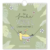 Grafik-Werkstatt Postkartenkalender 2025 Der frühe Vogel: Postkartenkalender