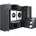 laundreezy Mehrzweckschrank-Set 253 x 200 x 68 cm Grau