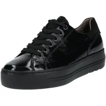 Paul Green Sneaker in schwarz Lack / 6 UK
