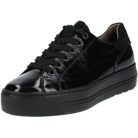 Paul Green Sneaker in schwarz Lack / 6 UK