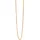 Adelia's Kordelkette Unisex Edelstahl Gold 55 cm
