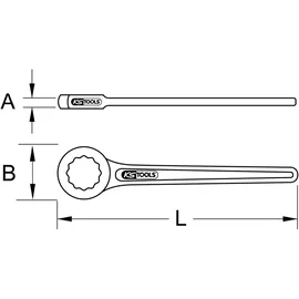KS Tools Einringschlüssel 32 mm