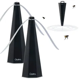 ideoon Mobiler 2-Flügel Insektenvertreiber Batterie & USB 2 St.