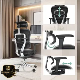 HJH Office Ergohuman Ultra L Gen2 Leder Schwarz