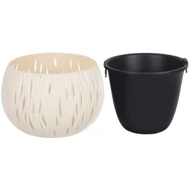 Prosperplast Sandy Bowl Ø 37 x 21 cm weiß