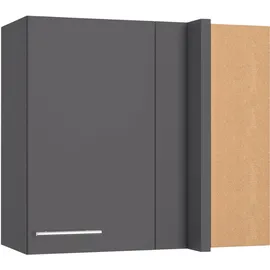 OPTIFIT Eck-Hängeschrank Ingvar420 34,6 x 85 x 70,4 cm Anthrazit