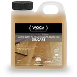 WOCA Öl-Care natur, 1,0 L, zur regelmäßigen Wartung von naturgeölten Holzoberflächen