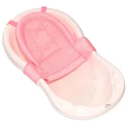 Lorelli Baby Badewannen Netz Froggy Badewanneneinsatz Kunststoff Clips ab Geburt rosa