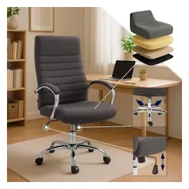 CLP Valais XL Stoff dunkelgrau