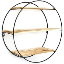 Lobwerk Bücherregal 50 x 19 x 50 cm Braun