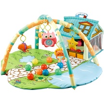 Moni Krabbeldecke + Spielbogen Happy Farm