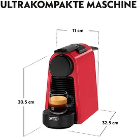 De'Longhi Nespresso Essenza Mini EN 85.R rot
