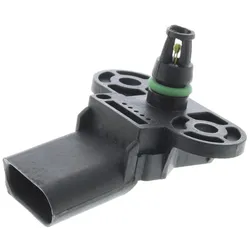 VEMO Sensor, Ladedruck Original Qualität Ansauglufttemperatur,Sensor, Ladedruck,Sensor, Saugrohrdruck,Luftdrucksensor, Höhenanpassung 4-polig für SKOD