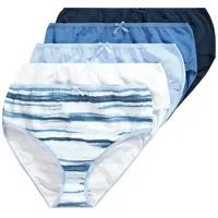 Ulla Popken Damen 5er, Midi-Briefs, Horizon 830048 Unterwäsche, Nachtblau,