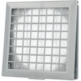 LUNOS 2/GBF Ersatzgitter mit Filter für LUGA-S, H105xB105xT11mm, silber (33251)