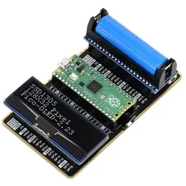 Waveshare 2.23inch OLED Display Modul für Raspberry Pi Pico, 128x32, SPI/I2C