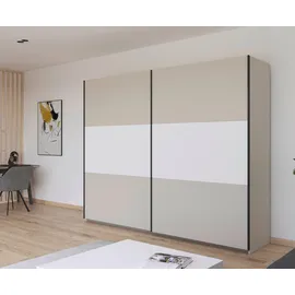 Rauch Schwebetürenschrank NEO 261 x 210 x 59 cm Beige