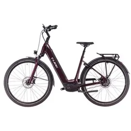 Cube Supreme Hybrid Deluxe Pro 625 2025 28 Zoll RH 46 cm Damen amarone 'n' grey