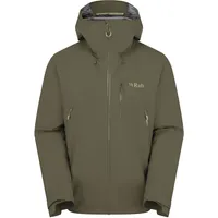 Rab Herren Downpour Mountain Jacke (Größe XXL, oliv)