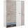 FMD Nona 9 149,5 x 192 x 60 cm Weiß/Bunt