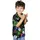 King Kameha Funky Hawaiihemd Kids Kinder Jungs, Kurzarm, Print Cherryparrot, Schwarz, 12 - 12 Jahre