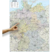 INTERKART Landkarten & Globen Poster Straßenkarte Deutschland. Maßstab 1:700